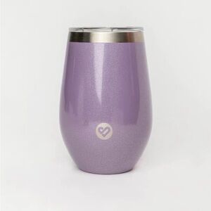 Silver icing tumbler